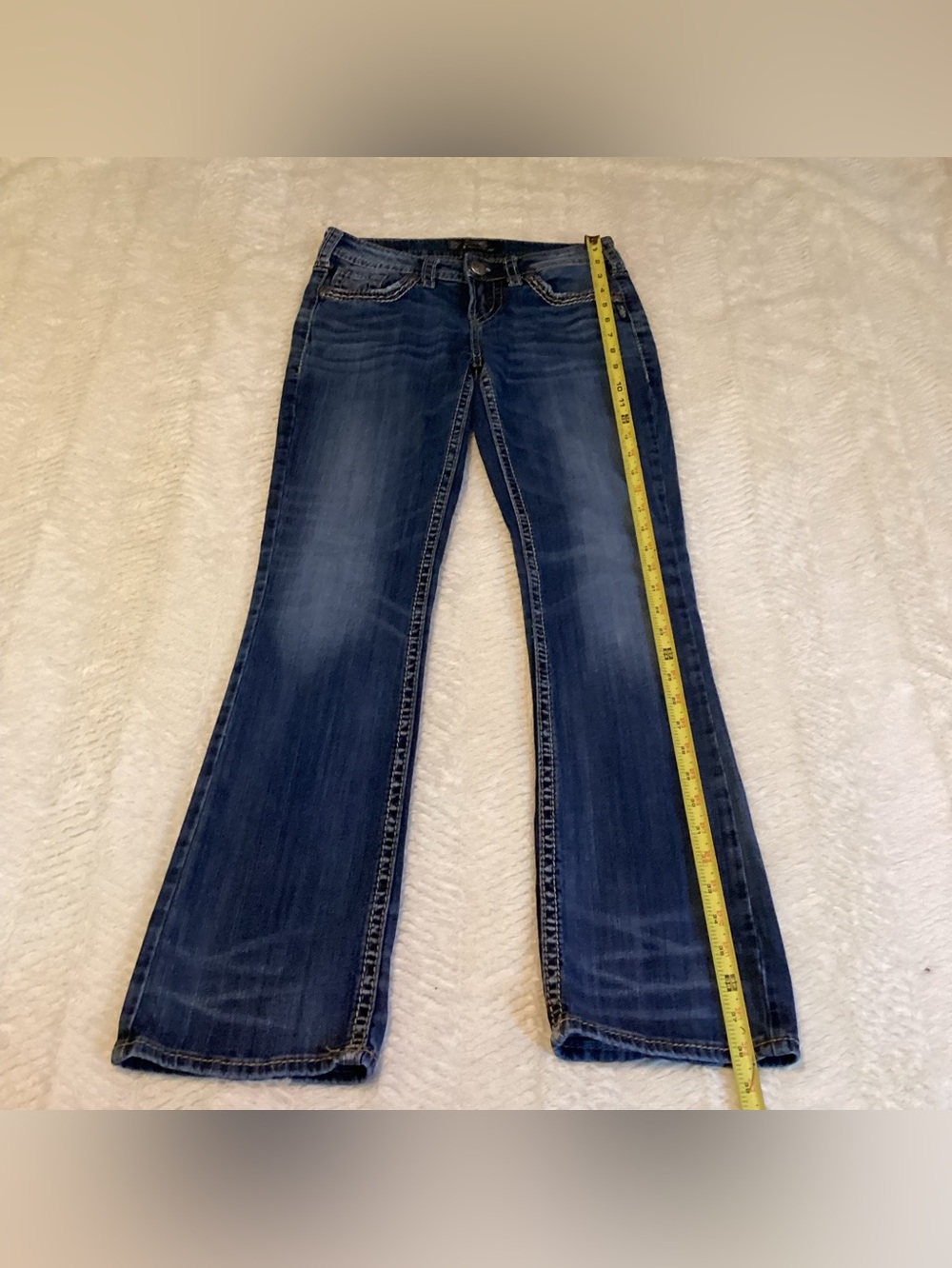 Women’s Silver Jeans Aiko Denim Western Cowgirl Jeans 25/31
